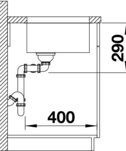 Blanco Andano 400/400-U nakres
