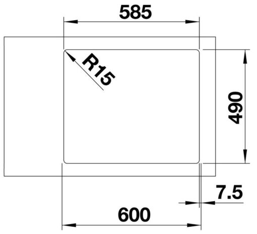 Blanco Claron 340/180-IF/A nakres