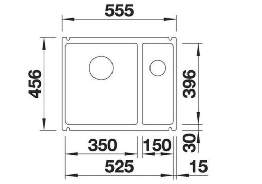 Blanco Subline 350/350-U nakres