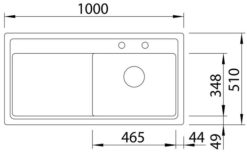 Blanco Zenar XL 6 S nakres