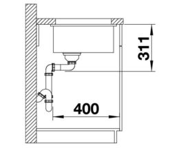 Blanco Subline 375-U nakres