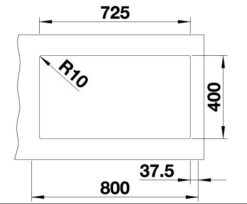 Blanco Subline 430/270-U nakres