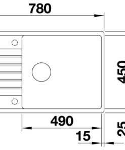 Blanco Zia 6 S Compact nakres
