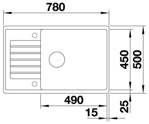 Blanco Zia 6 S Compact nakres