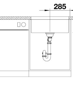 Blanco Claron XL 60-U Dampfgarplus nakres