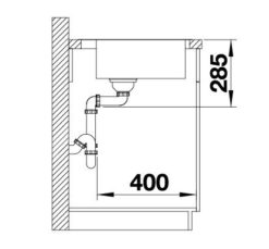 Blanco Z-Style 400 IF/A nakres
