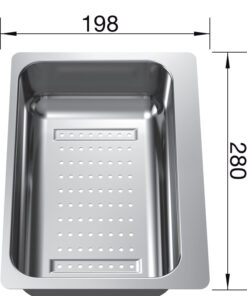 BLANCO nerezová miska pre drezy METRA 6 S