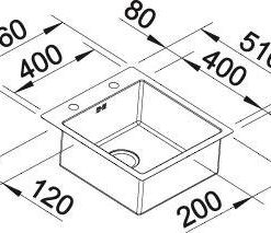 Blanco Claron 400-IF/A